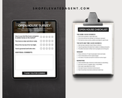 New Listing and Open House Kit, Real Estate Template, Realtor Marketing, Just Listed Flyer, Listing Presentation, Real Estate Canva, Farming