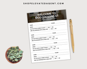 New Listing and Open House Kit, Real Estate Template, Realtor Marketing, Just Listed Flyer, Listing Presentation, Real Estate Canva, Farming