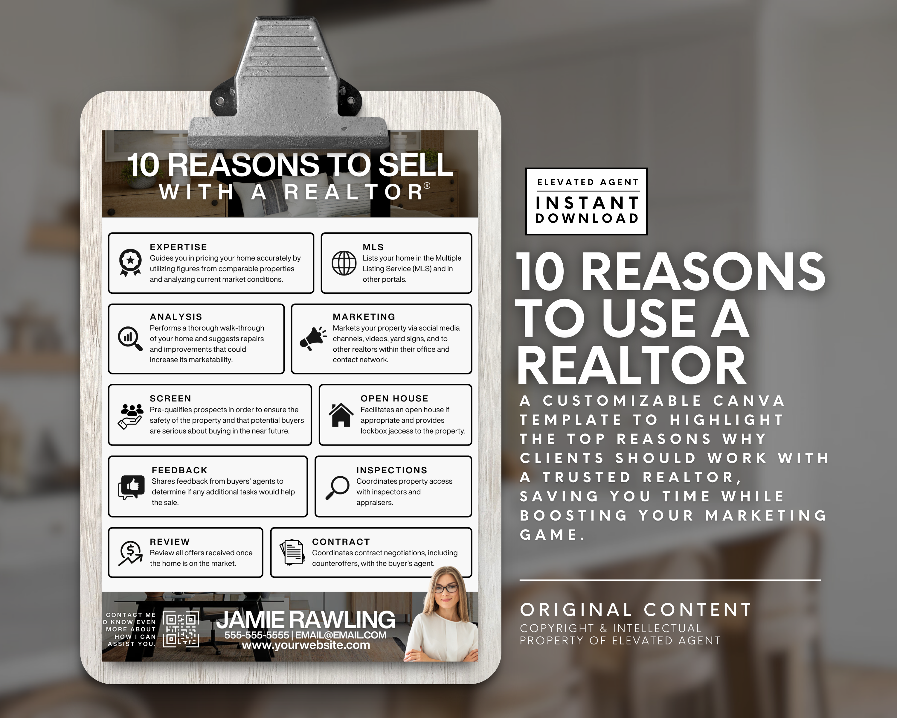 Real Estate Marketing Flyer, Realtor Packet, Real Estate Canva, Seller Presentation, Real Estate Guide, Real Estate Template, Realtor Flyer
