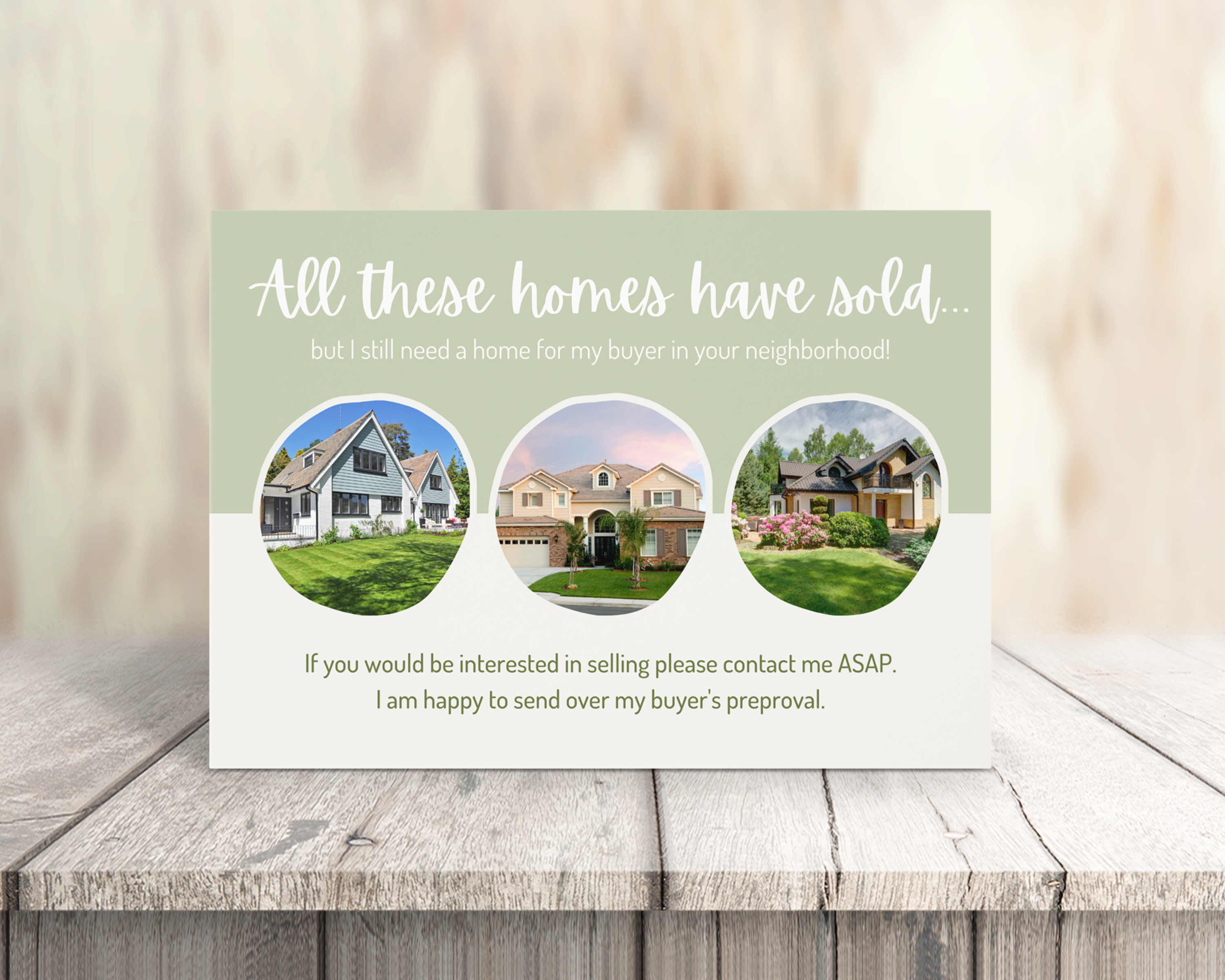 Real Estate Template – Farming Postcard for Sellers