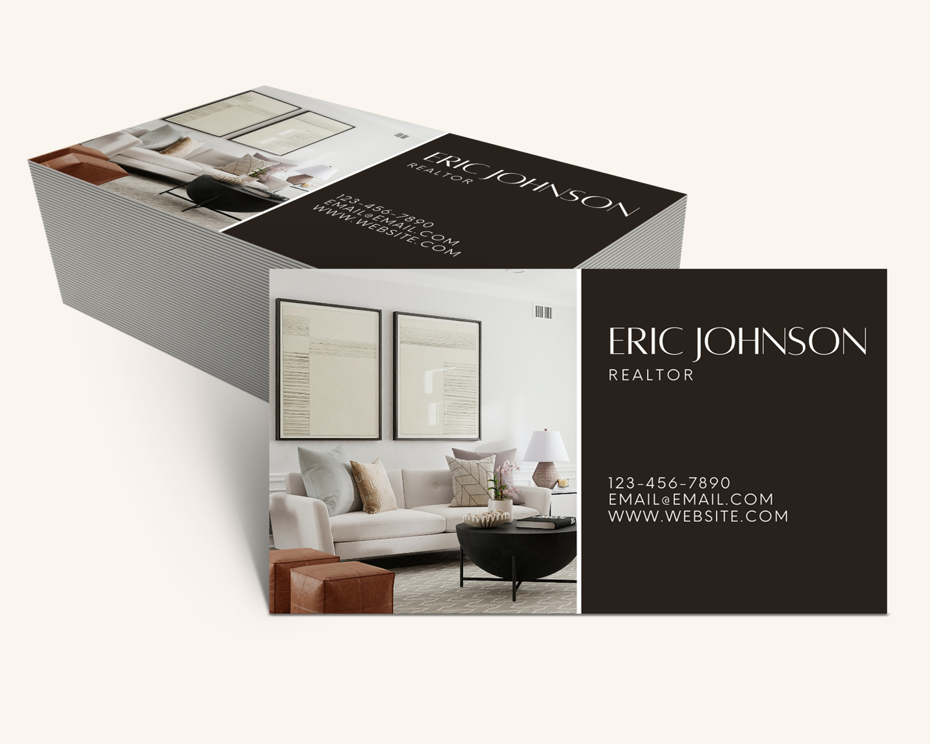 Real Estate Template – Business Cards