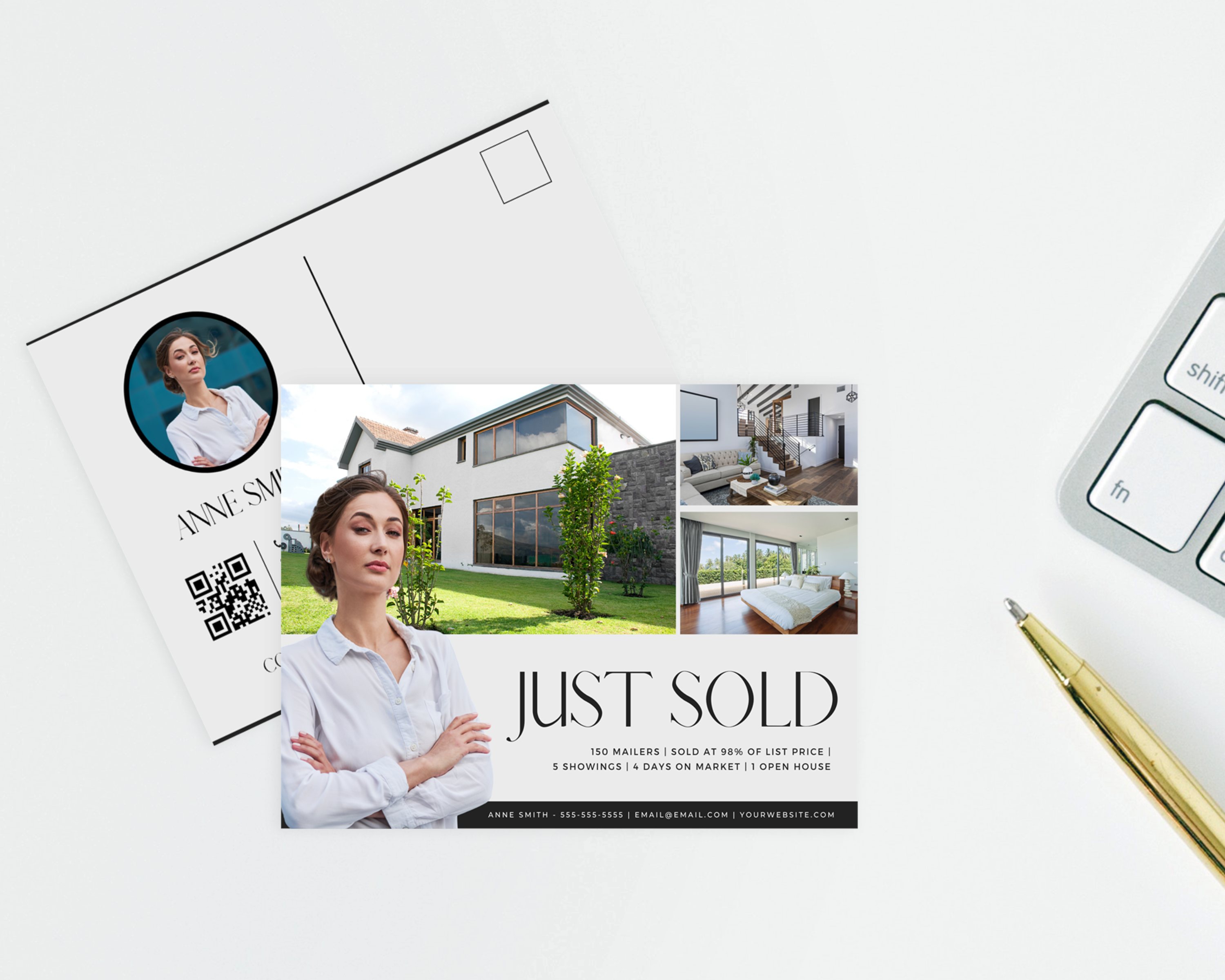 Real Estate Template – Just Sold Postcard