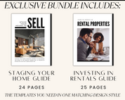 foreclosure guide,home seller guide,home staging,investor guide,listing presentation,real estate bundle,real estate farming,real estate flyer,real estate investor,real estate mailer,real estate postcard,real estate rental,realtor checklist