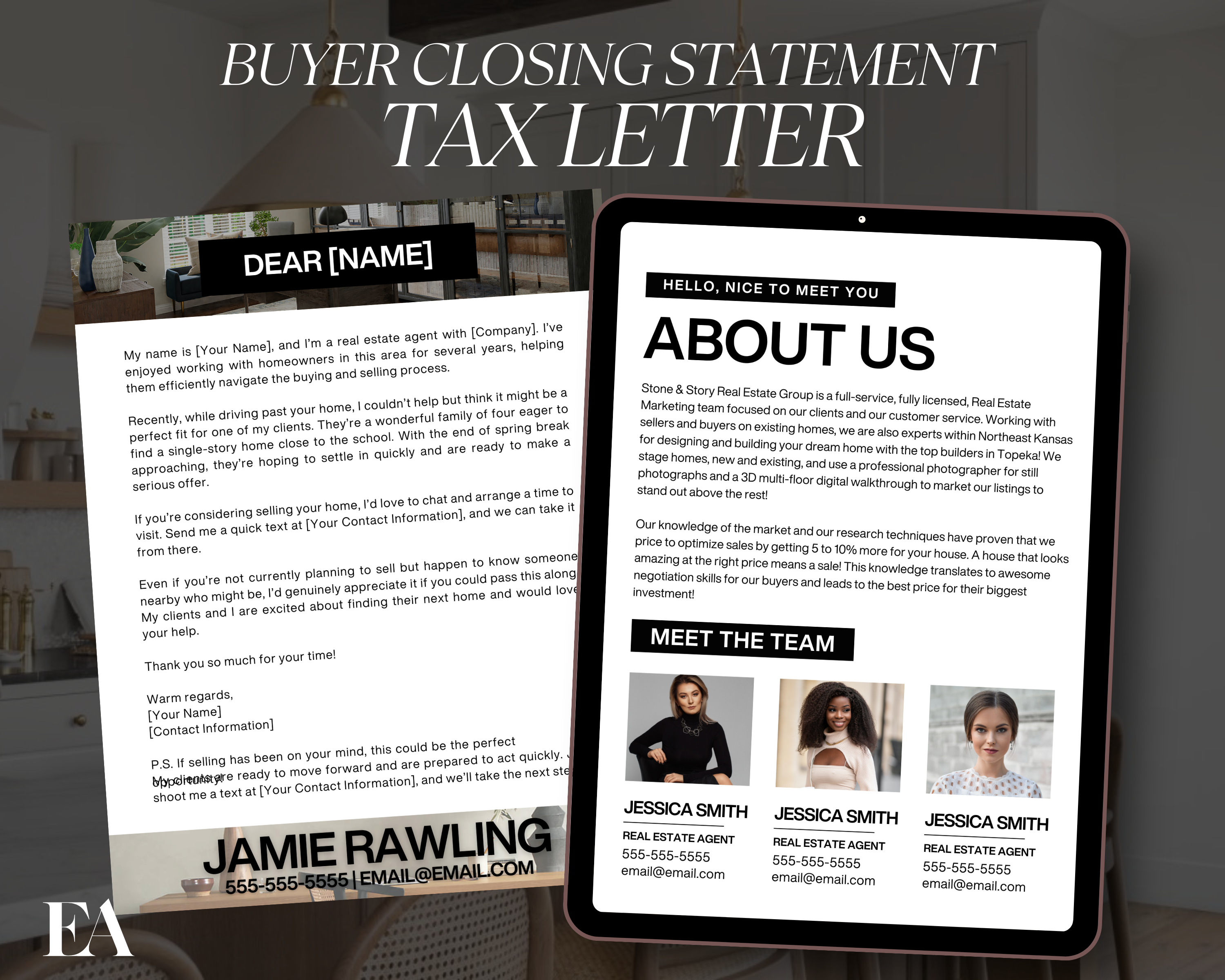 Home Buyer Letters - Classic Design Style