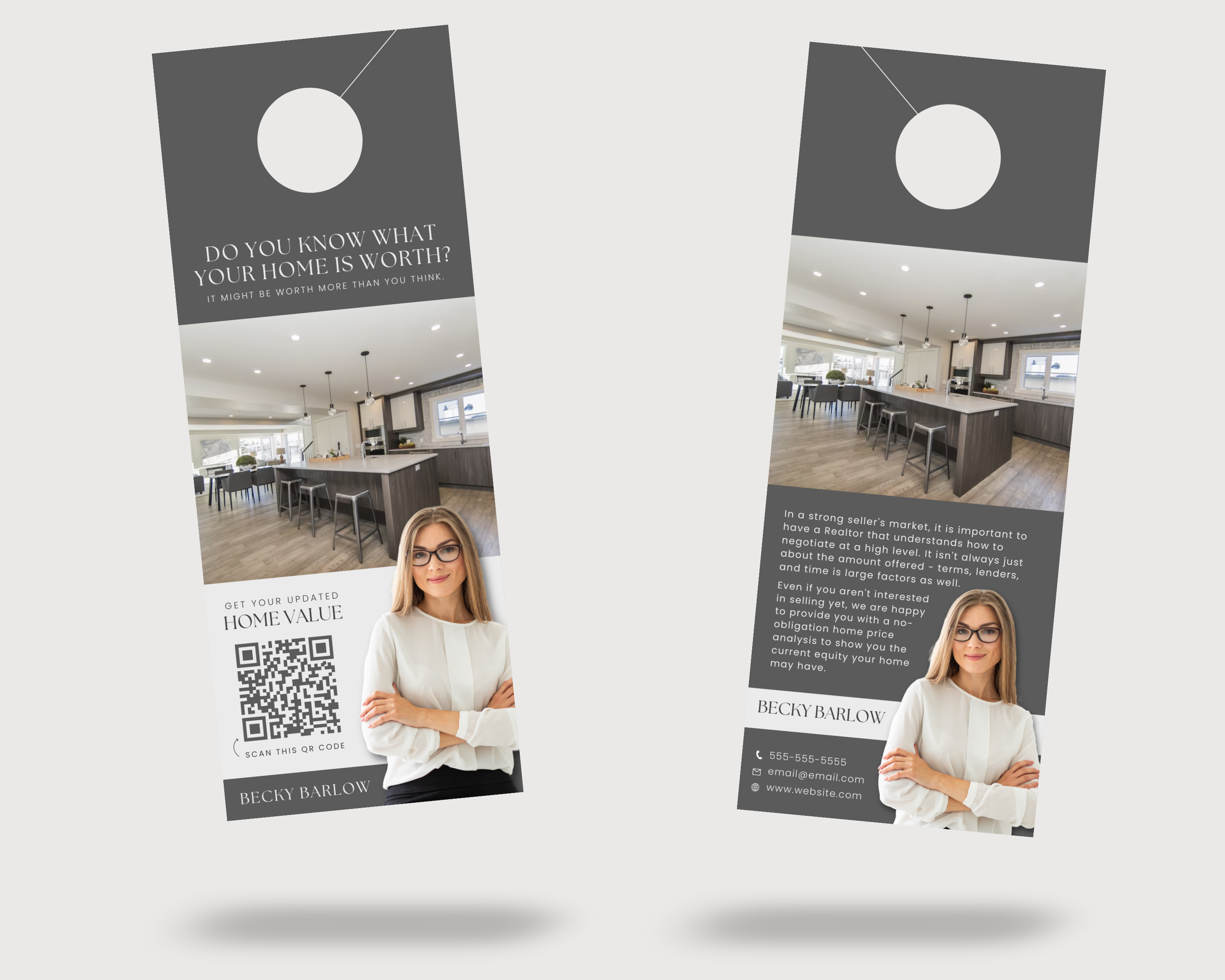 Real Estate Template – CMA Door Hanger