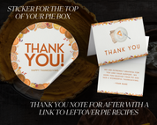 Thanksgiving Pie Give-A-Way Event Bundle 3- Real Estate Event Templates