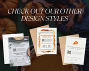 Thanksgiving Pie Give-A-Way Event Bundle 3- Real Estate Event Templates