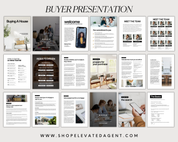 Buyer and Listing Presentation Bundle, Buyer Presentation, Home Seller Guide, Real Estate Farming, Buyer Guide, Real Estate Marketing