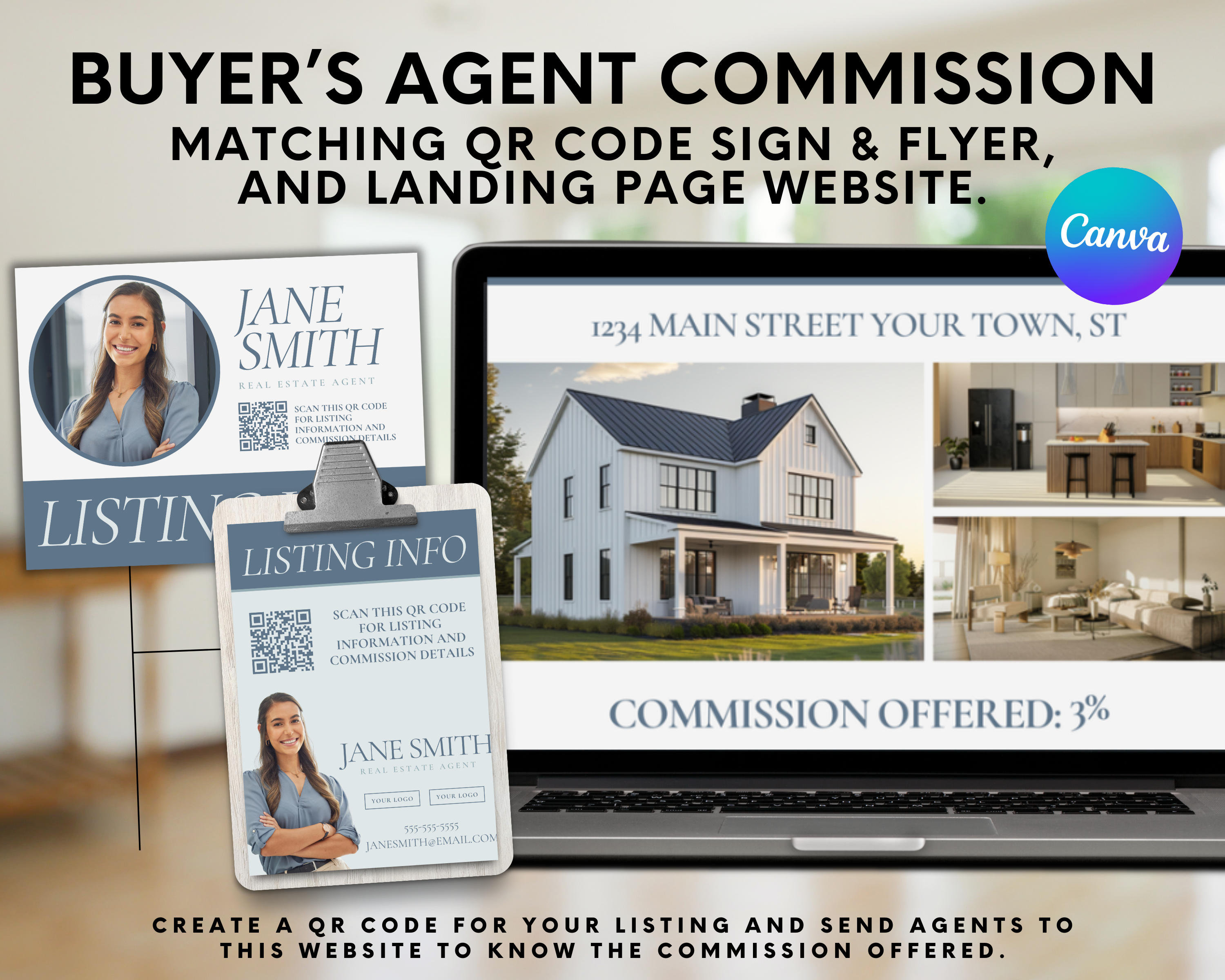 Commission Landing Page Bundle 4