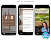 April Social Media Newsletter, Realtor Instagram, Newsletter Template, Real Estate Marketing, Realtor Flyer, Real Estate Template, Spring