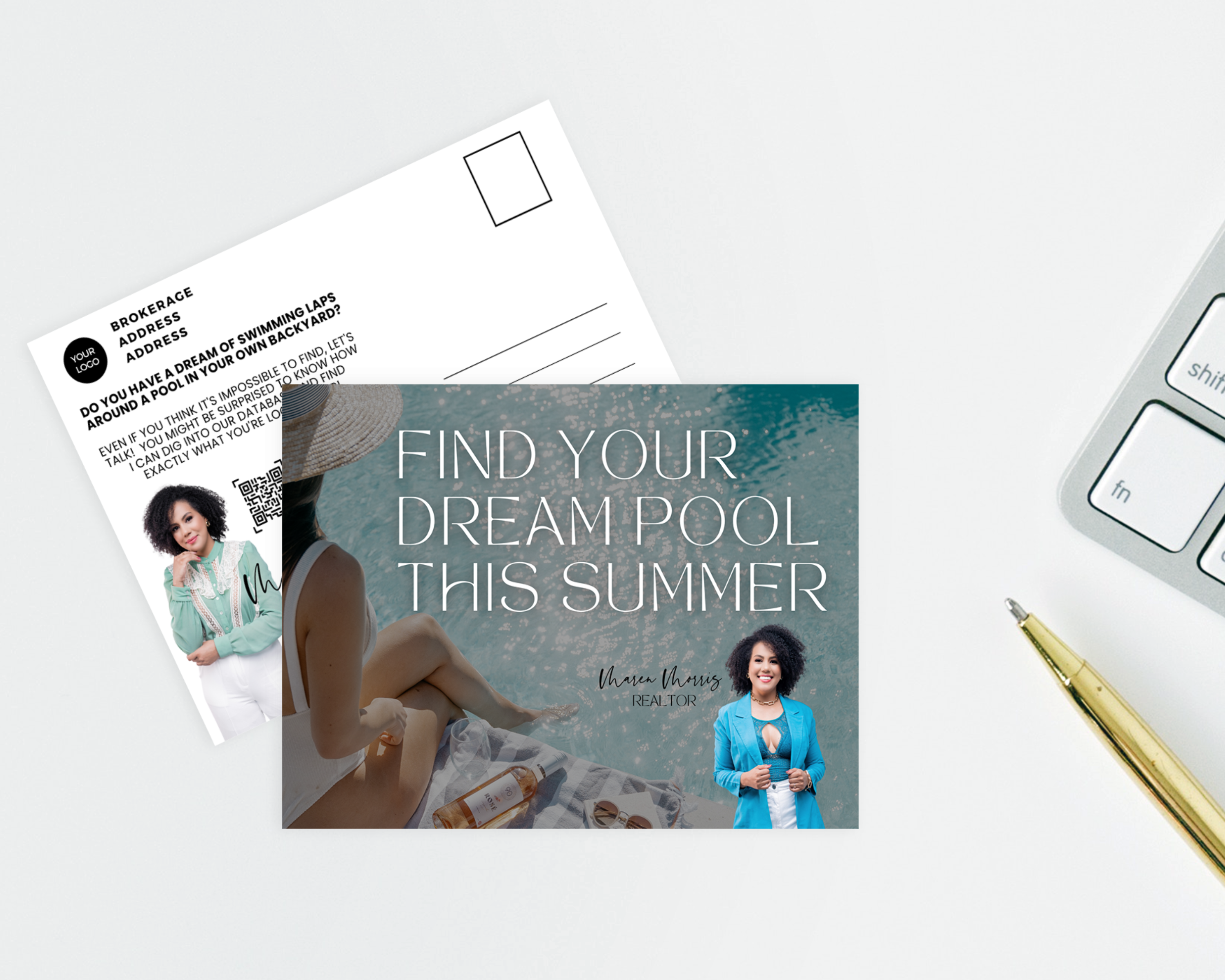 Real Estate Template – Summer Postcard