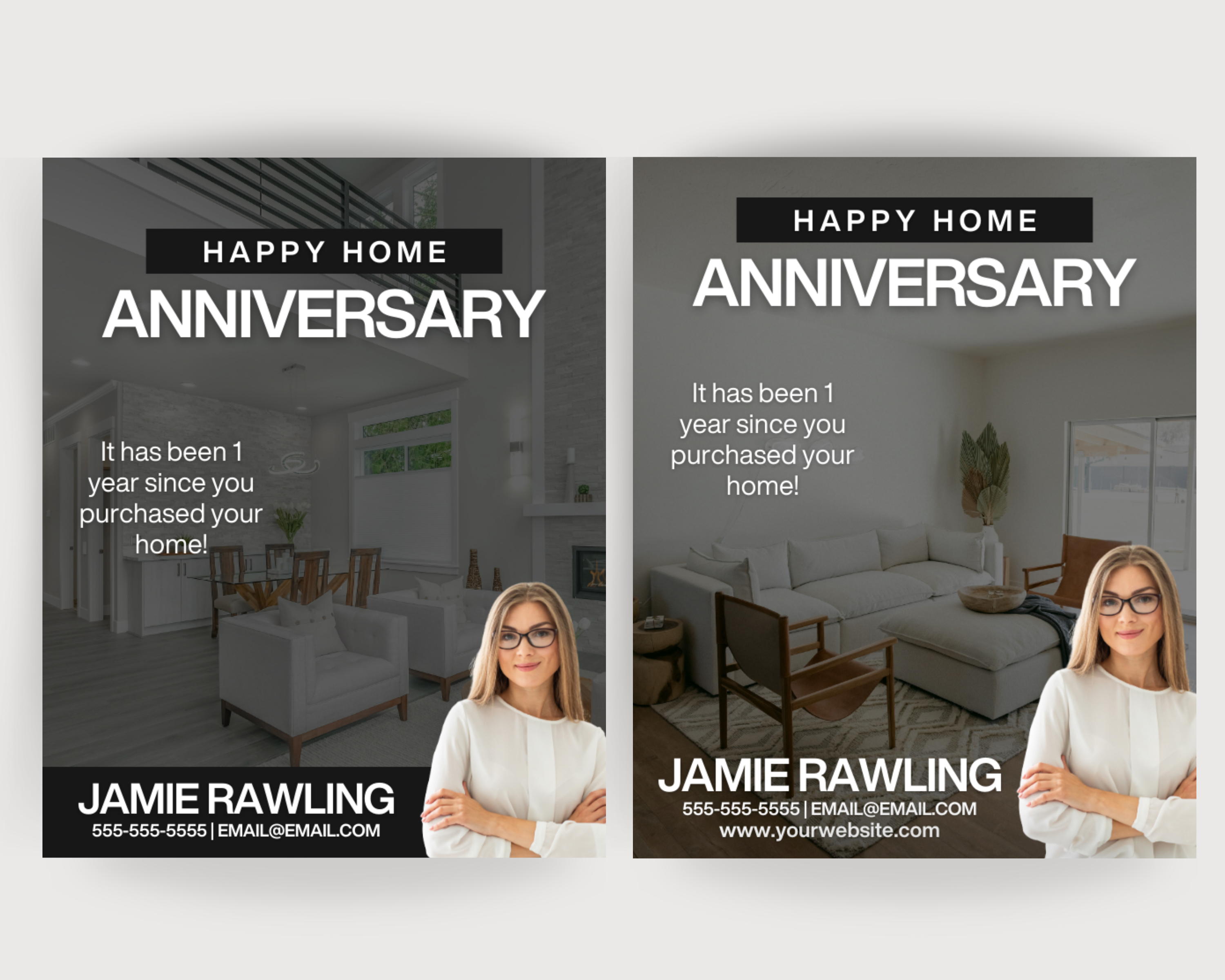 Home Anniversary Text Message, Realtor Marketing, Real Estate Template, Text Message Template, Real Estate Anniversary, Realtor Flyer