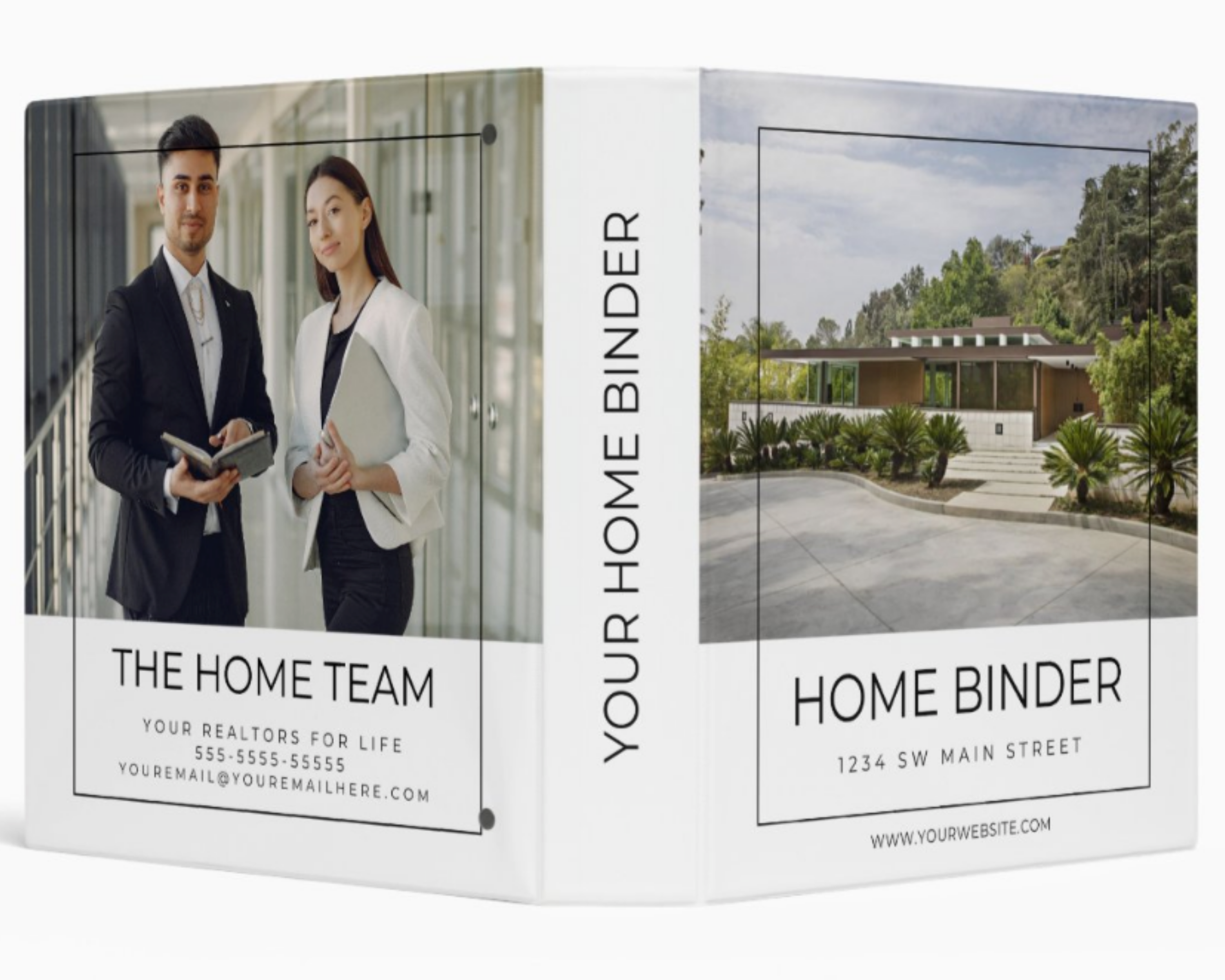 Real Estate Client Closing Packet, New Home Binder, Buyer Packet, Real Estate Marketing, Real Estate Flyer, Home Buyer Guide, Canva Template