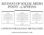 MINIMAL Social Media Posts - 1 Yr Bundle