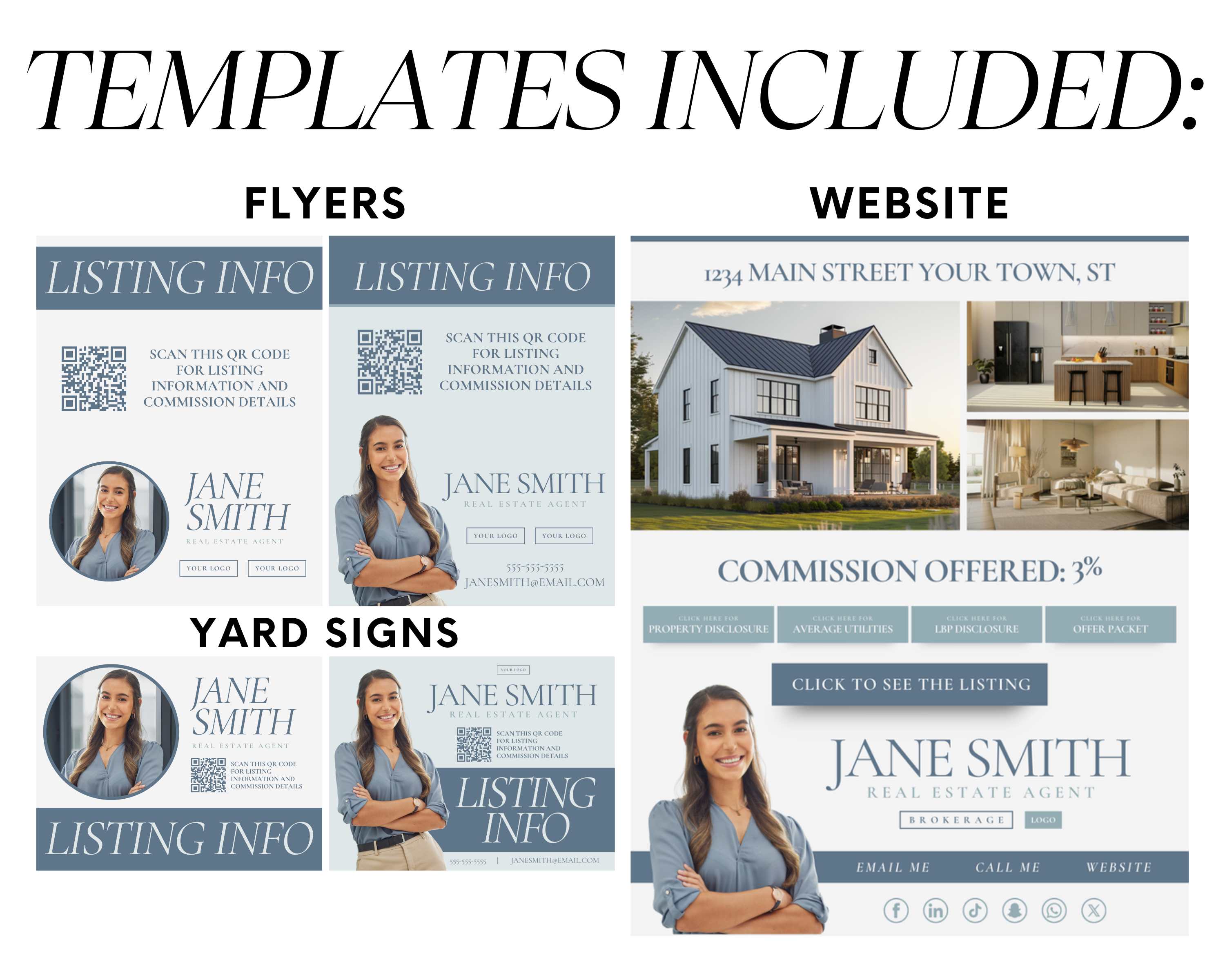 Commission Landing Page Bundle 4