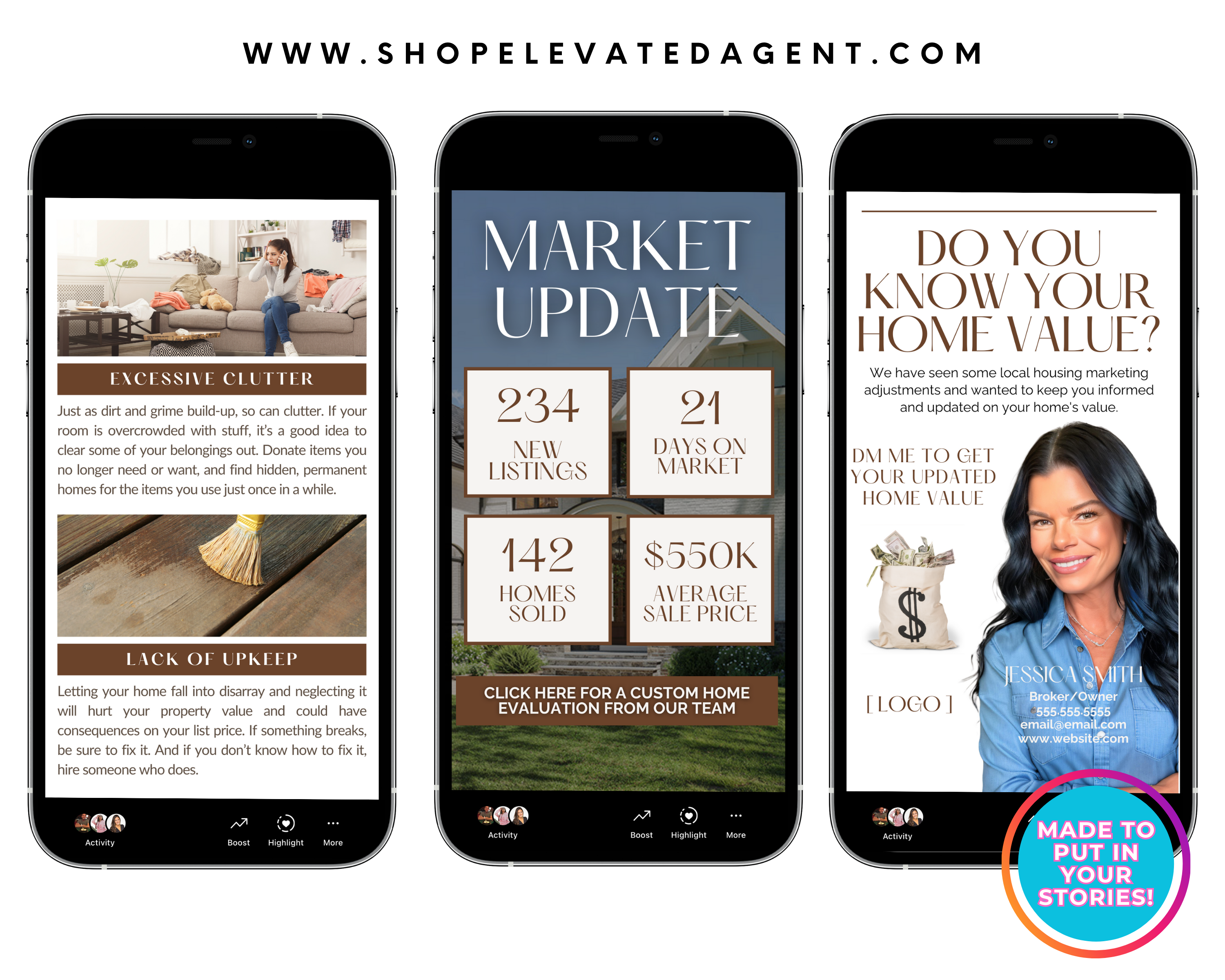 May 2024 Newsletter Story, Real Estate Newsletter, Realtor Instagram, Real Estate Marketing, Newsletter Template, Realtor Social Media, Canva Template