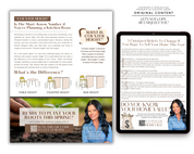 2024 April Newsletter, Real Estate Newsletter, Spring Newsletter, Real Estate Marketing, Newsletter Template, Real Estate Farming, Canva Template