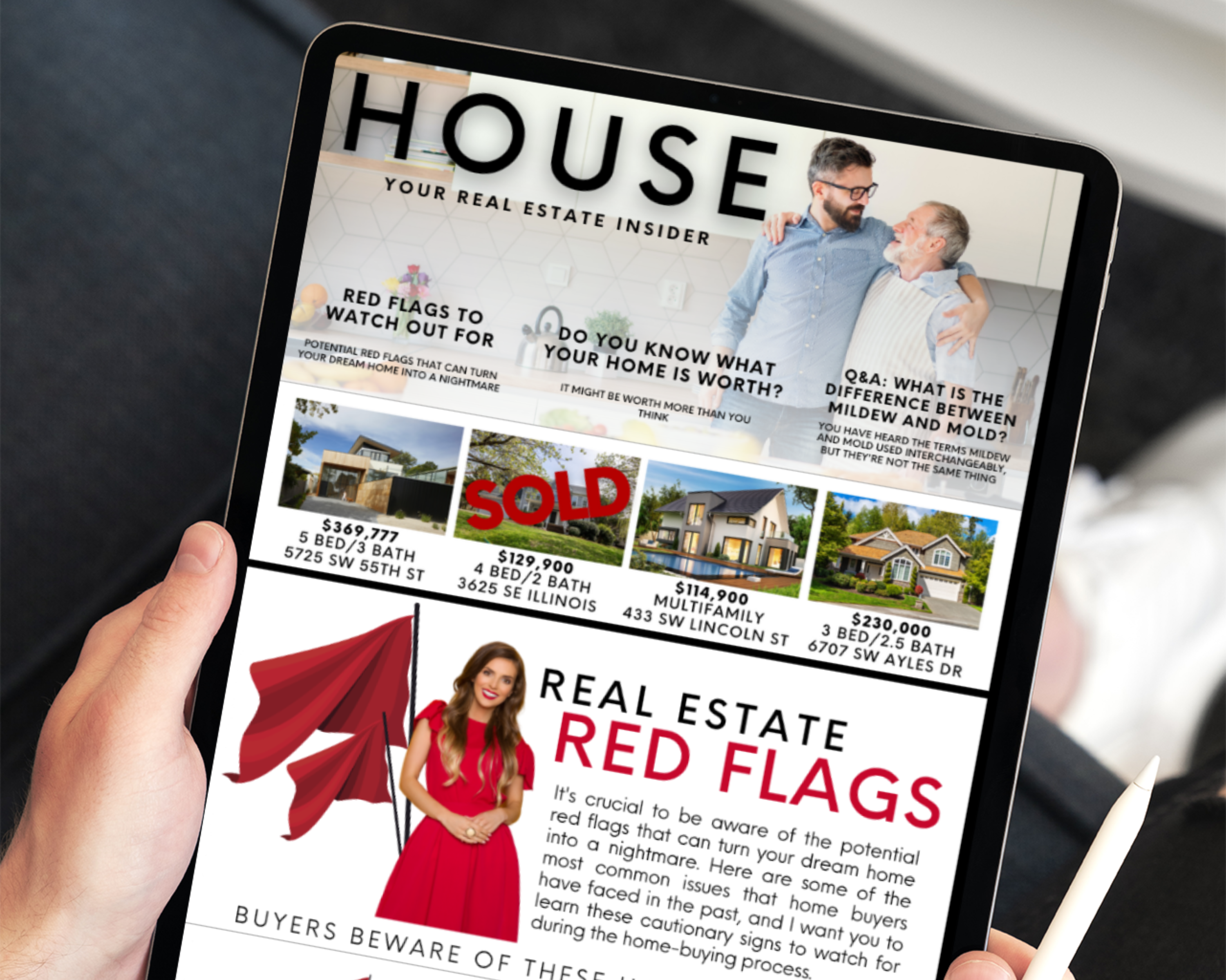 August 2023 Email Newsletter - Real Estate Marketing Templates