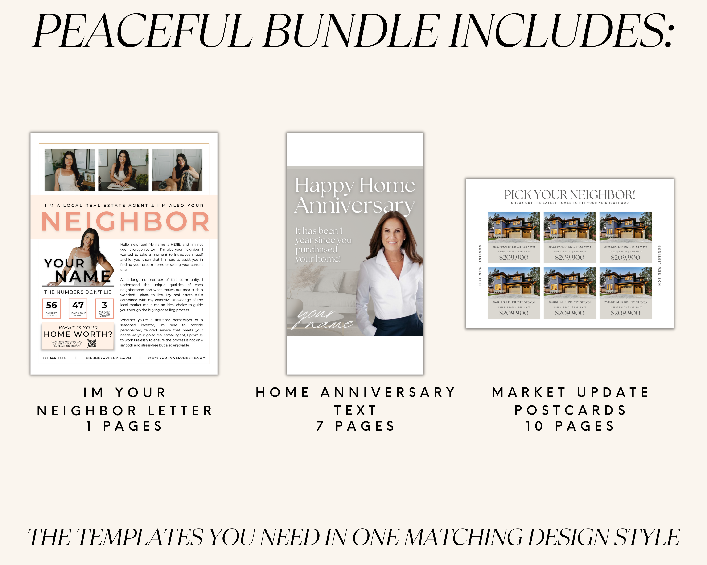 Real Estate Template – Peaceful Bundle