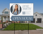 Open House Yard Sign, Real Estate Sign, Yard Sign Template, Realtor Marketing, Open House Flyer, Real Estate Template, Realtor Yard Sign