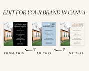 Real Estate Template – Open House Door Hanger