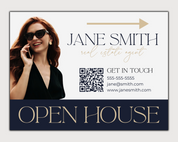 Real Estate Yard Sign, Realtor Open House Yard Sign, Real Estate Template, Open house Flyer, Real Estate Marketing, Realtor Flyer, Canva