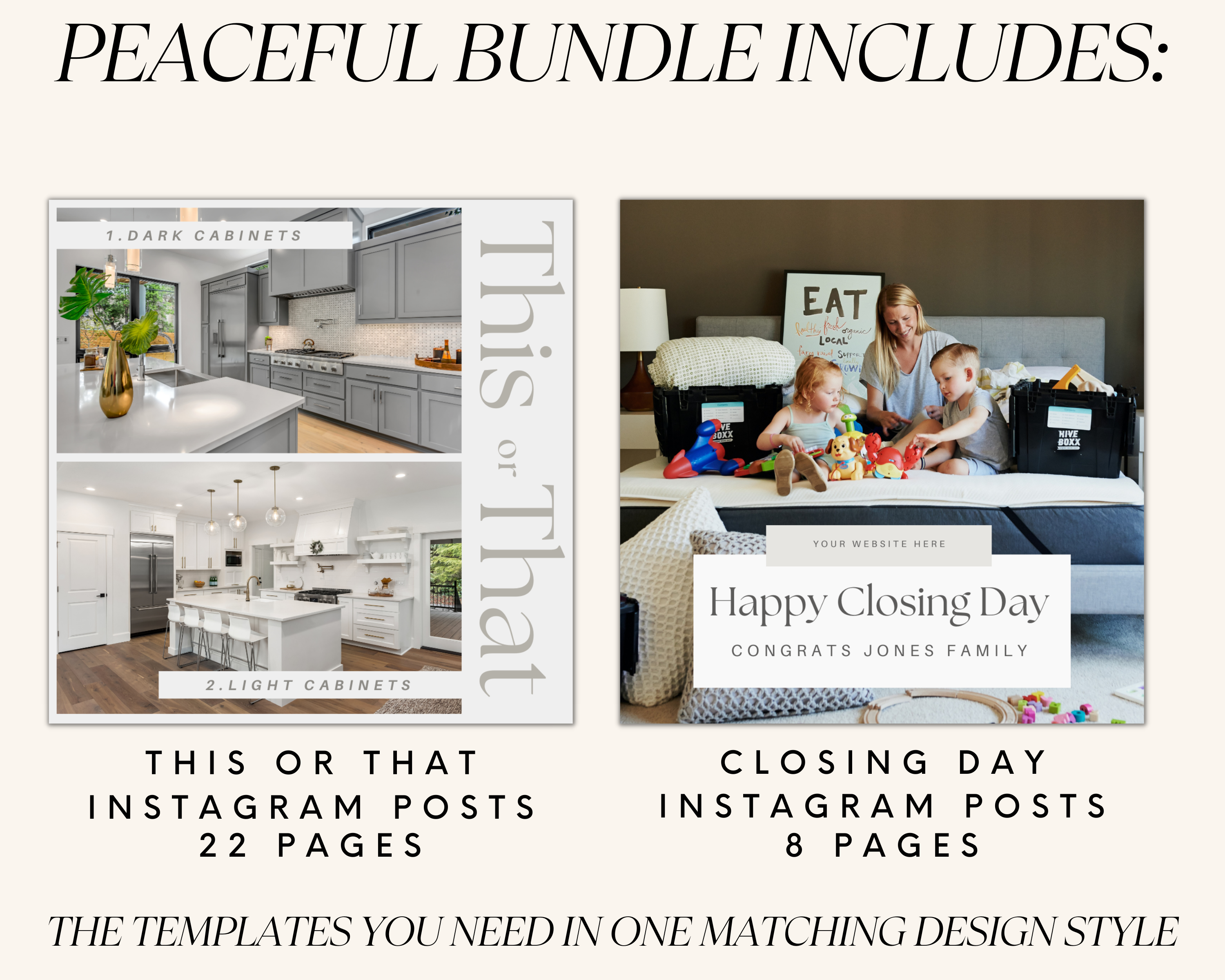 Real Estate Template – Peaceful Bundle