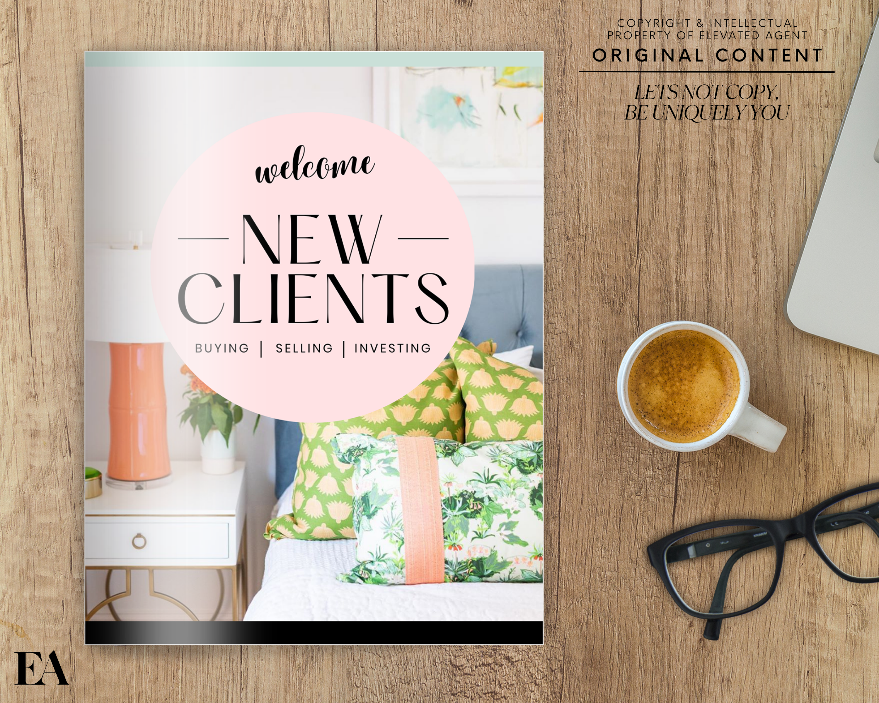 Real Estate Client Onboarding Packet, Real Estate Template, New Client Welcome Packet, Real Estate Flyer, Home Buyer Packet, Canva Template 