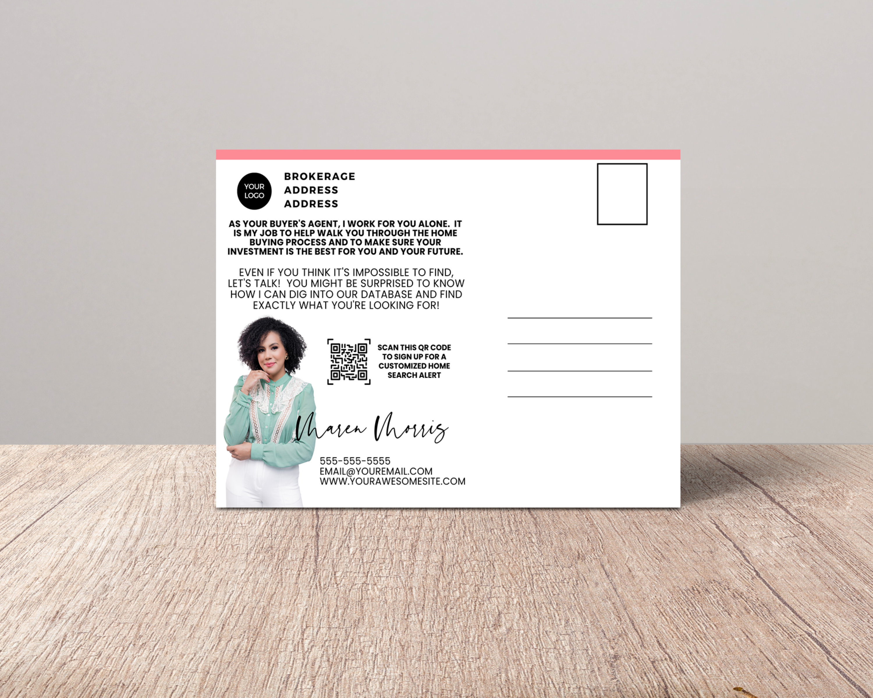 Real Estate Template – Summer Postcard