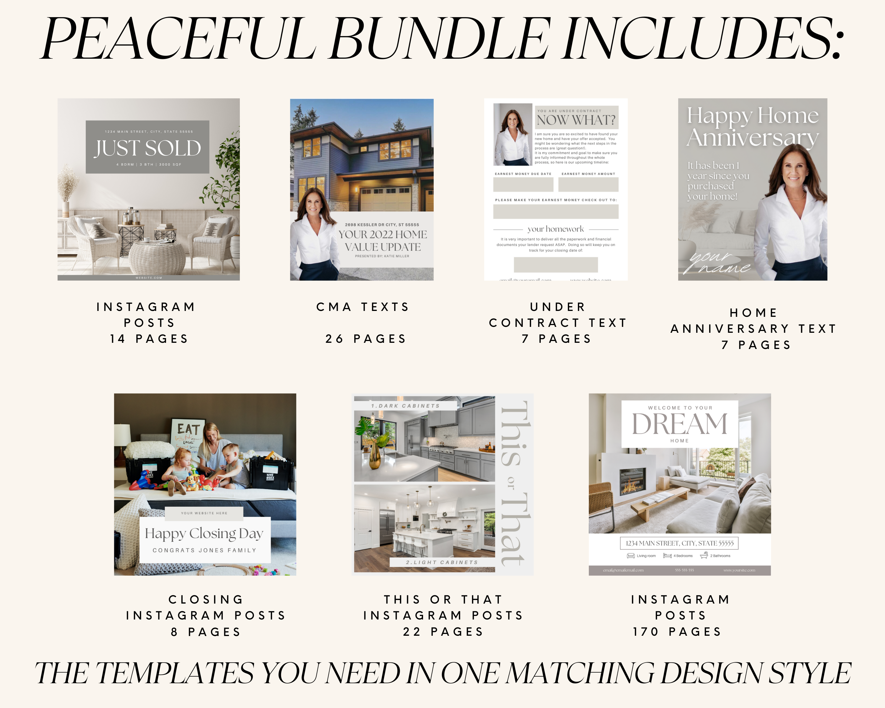 Real Estate Template – Whole Peace Bundle