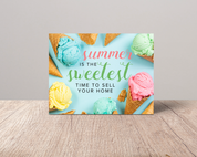 Real Estate Summer Postcard Template Summer Farming Postcard Home Seller Postcard Real Estate Farming Farming Marketing Canva Postcard Mail