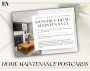 Home Maintenance Postcards 6 - Exclusive Design Style