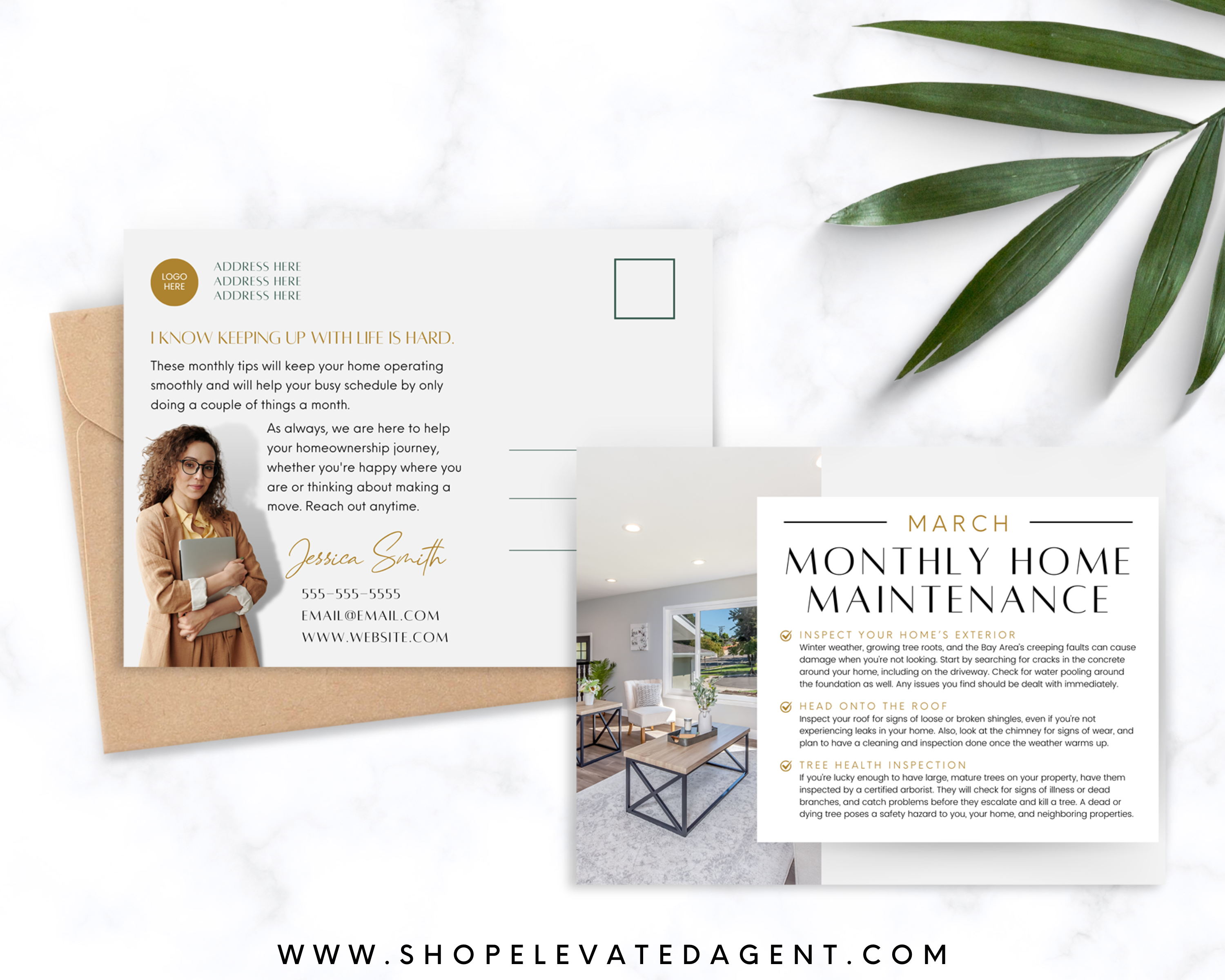 Home Maintenance Postcards 6 - Exclusive Design Style