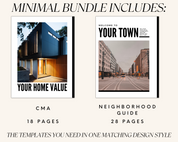 Real Estate Template – Minimal Bundle