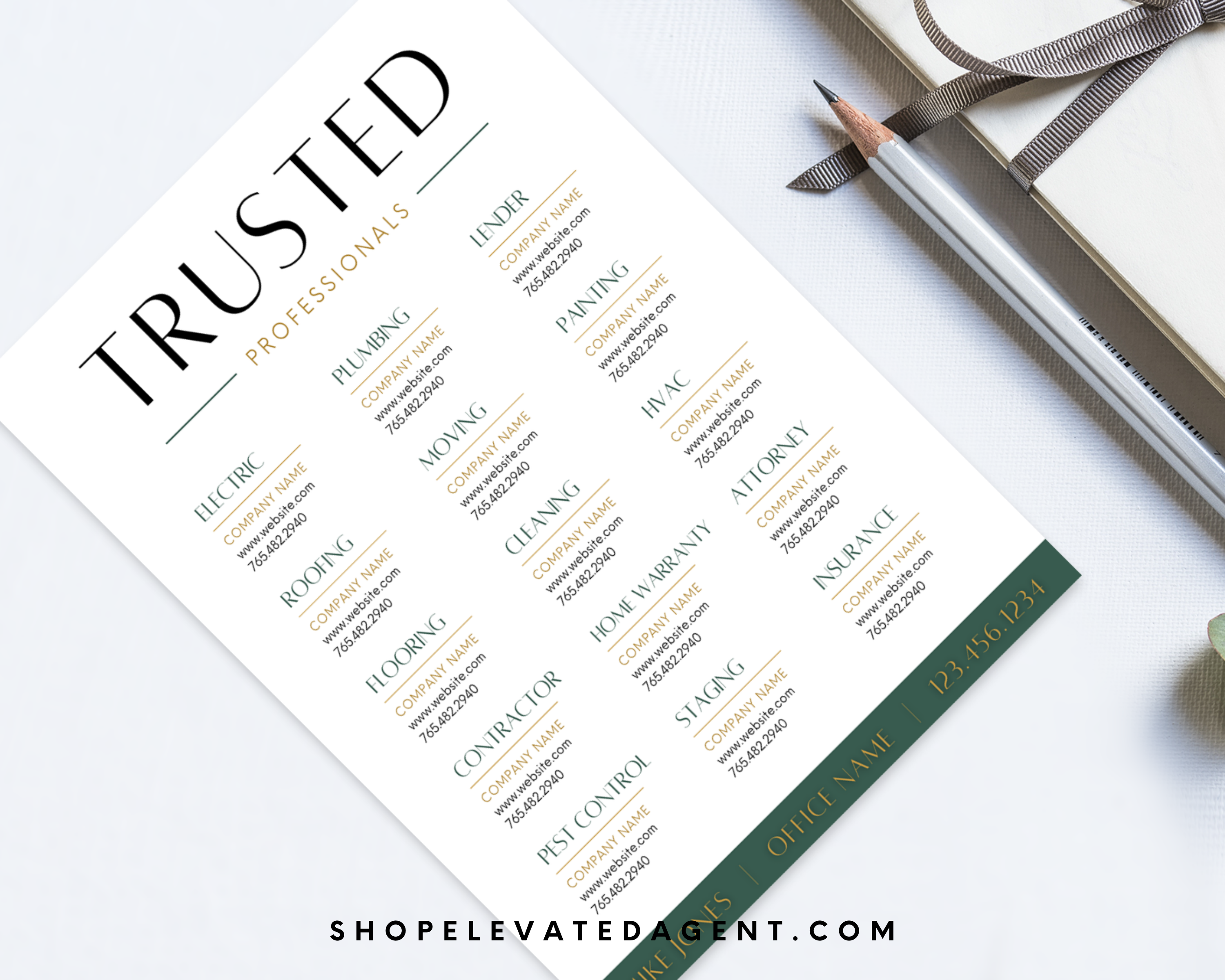 Professionals List - Exclusive Design Style