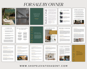 Expired Listing Guide and FSBO Bundle, For Sale By Owner Guide, Listing Presentation, Expired Listing Packet, Realtor Marketing, Real Estate Farming