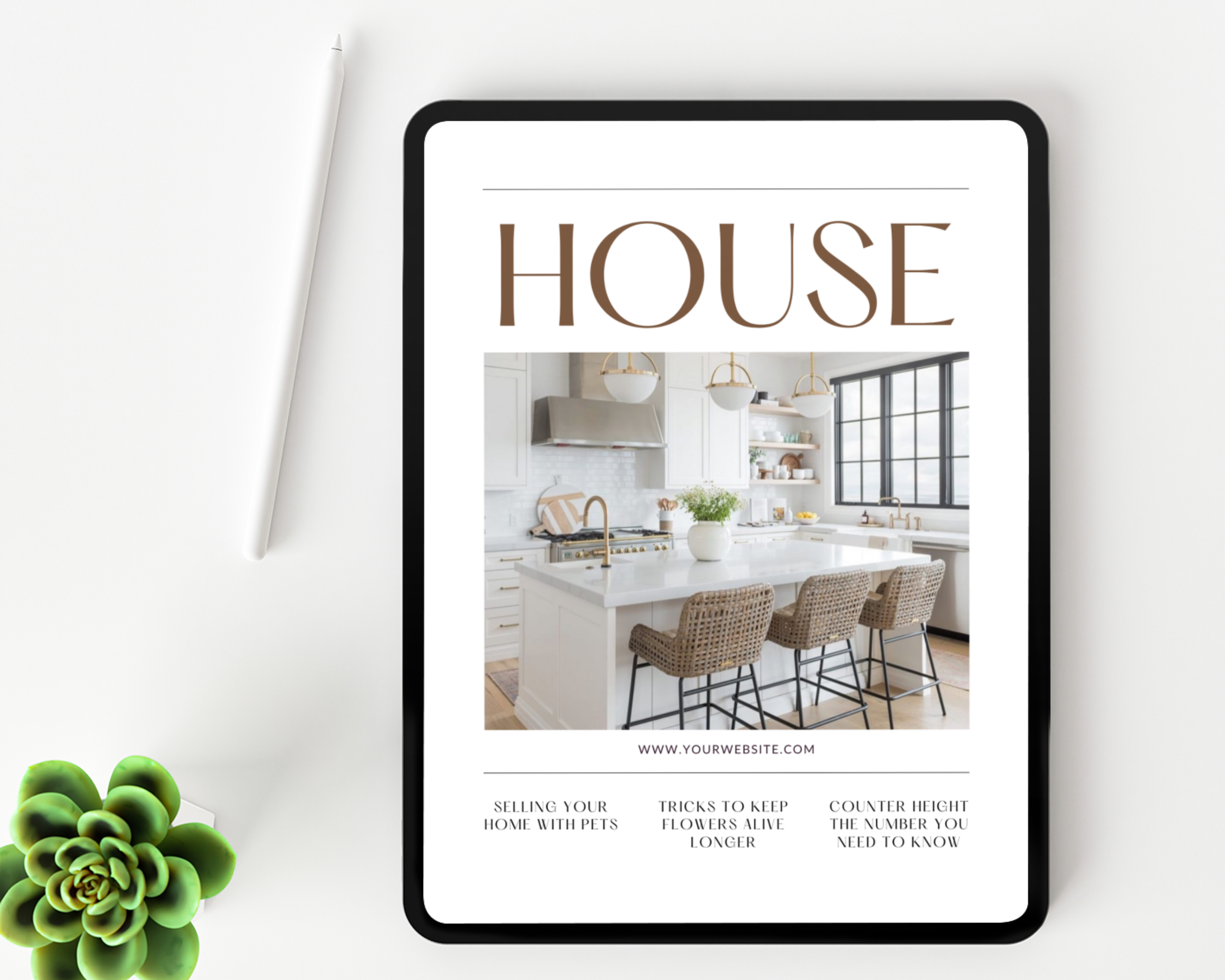 2024 April Newsletter, Real Estate Newsletter, Spring Newsletter, Real Estate Marketing, Newsletter Template, Real Estate Farming, Canva Template