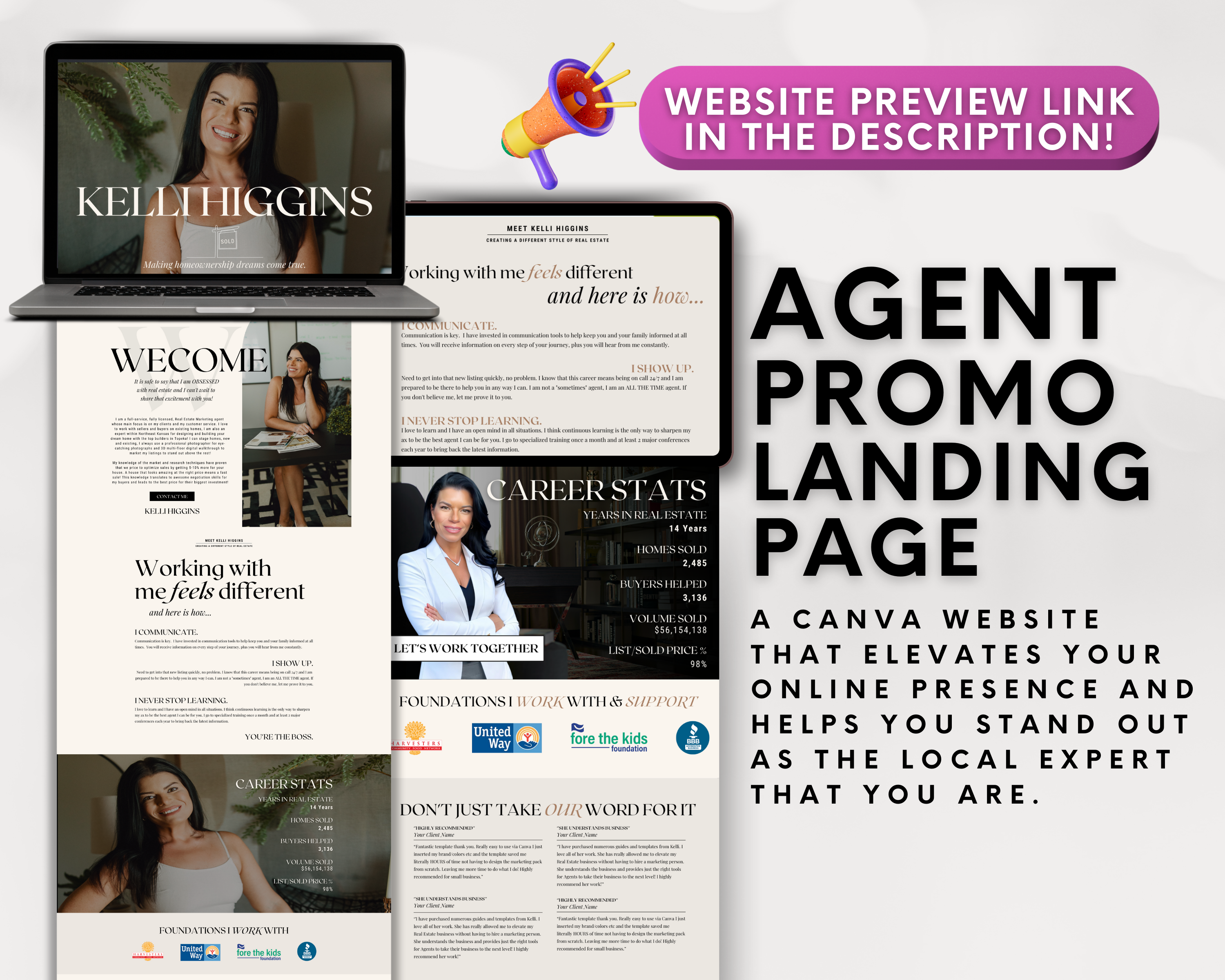 Agent Promo Landing Pages