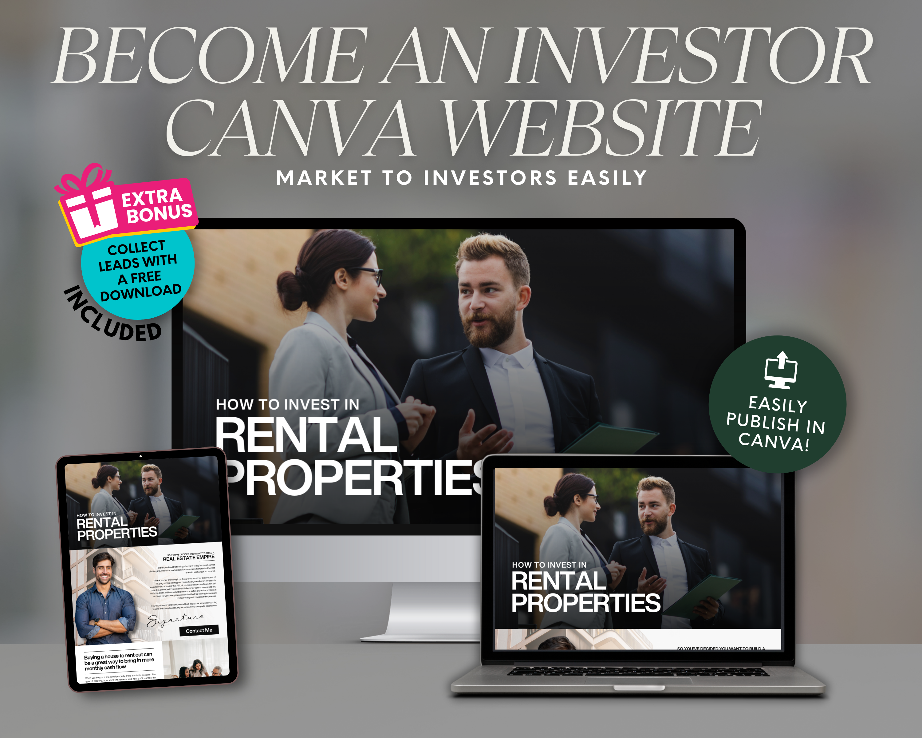 How To Invest In Rentals Website - Classic Design Style