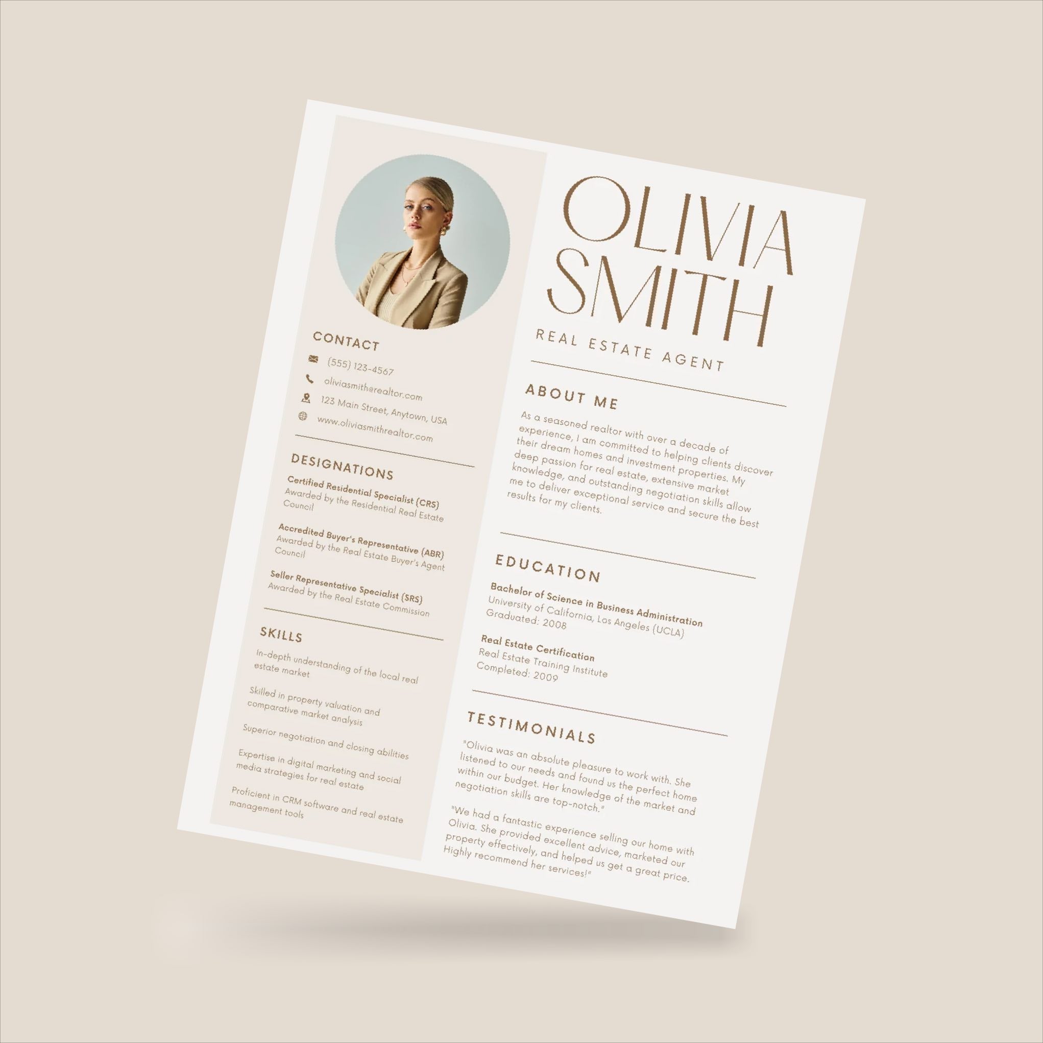 Resume Template 2