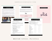 Canva Real Estate Buyer Presentation Real Estate Template for Buyer Packet Pink Real Estate Template for Buyers Real Estate Marketing Buyer Guide Real Estate Buyer Handbook Playful Brand