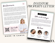 Investor Property Letter - Playful Design Style