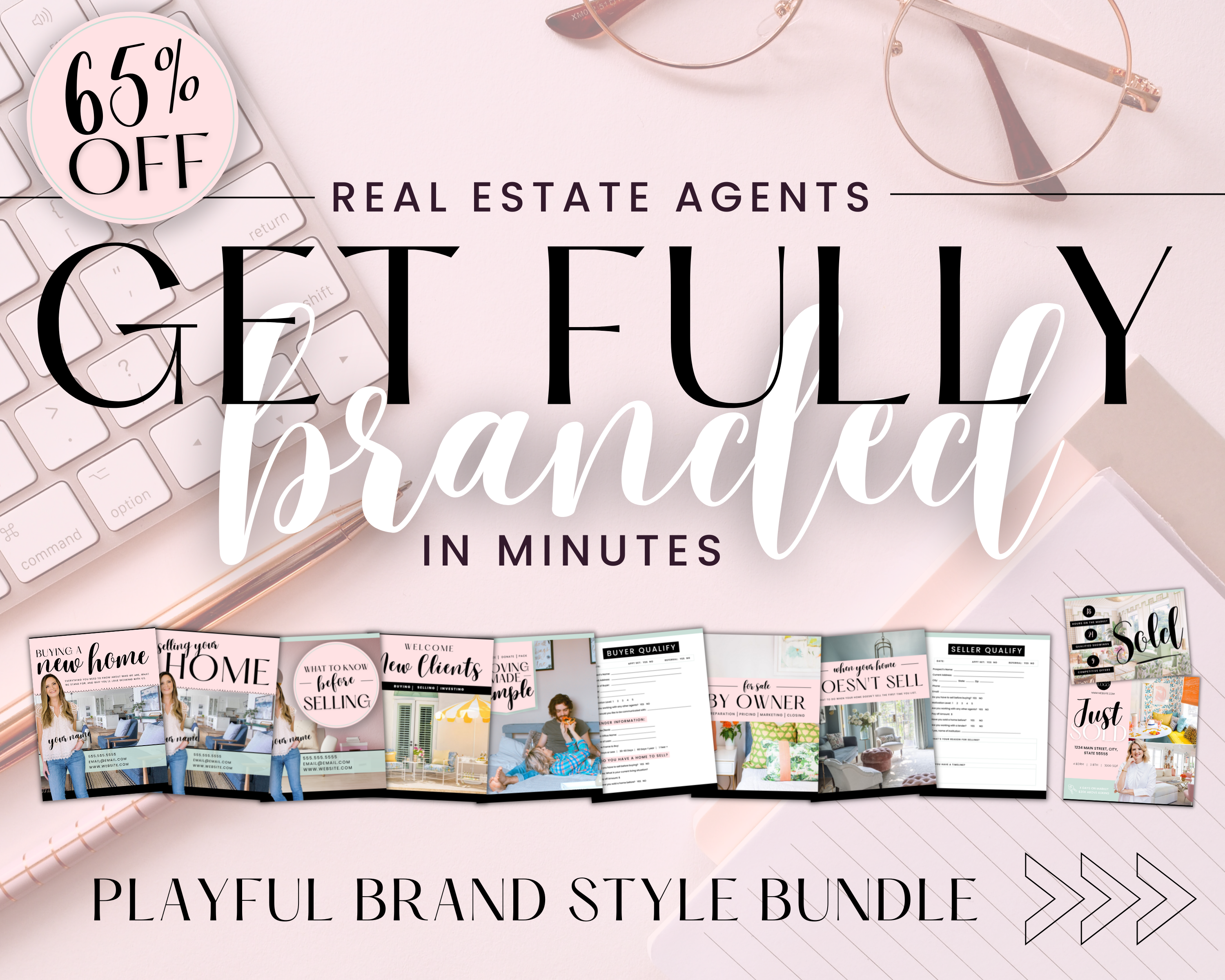 Playful Design Bundle 1 - Real Estate Bundle