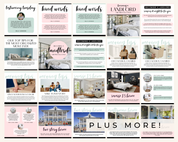 Real Estate Templates – 200 Branded Real Estate Social Media Post - Playful Brand Style