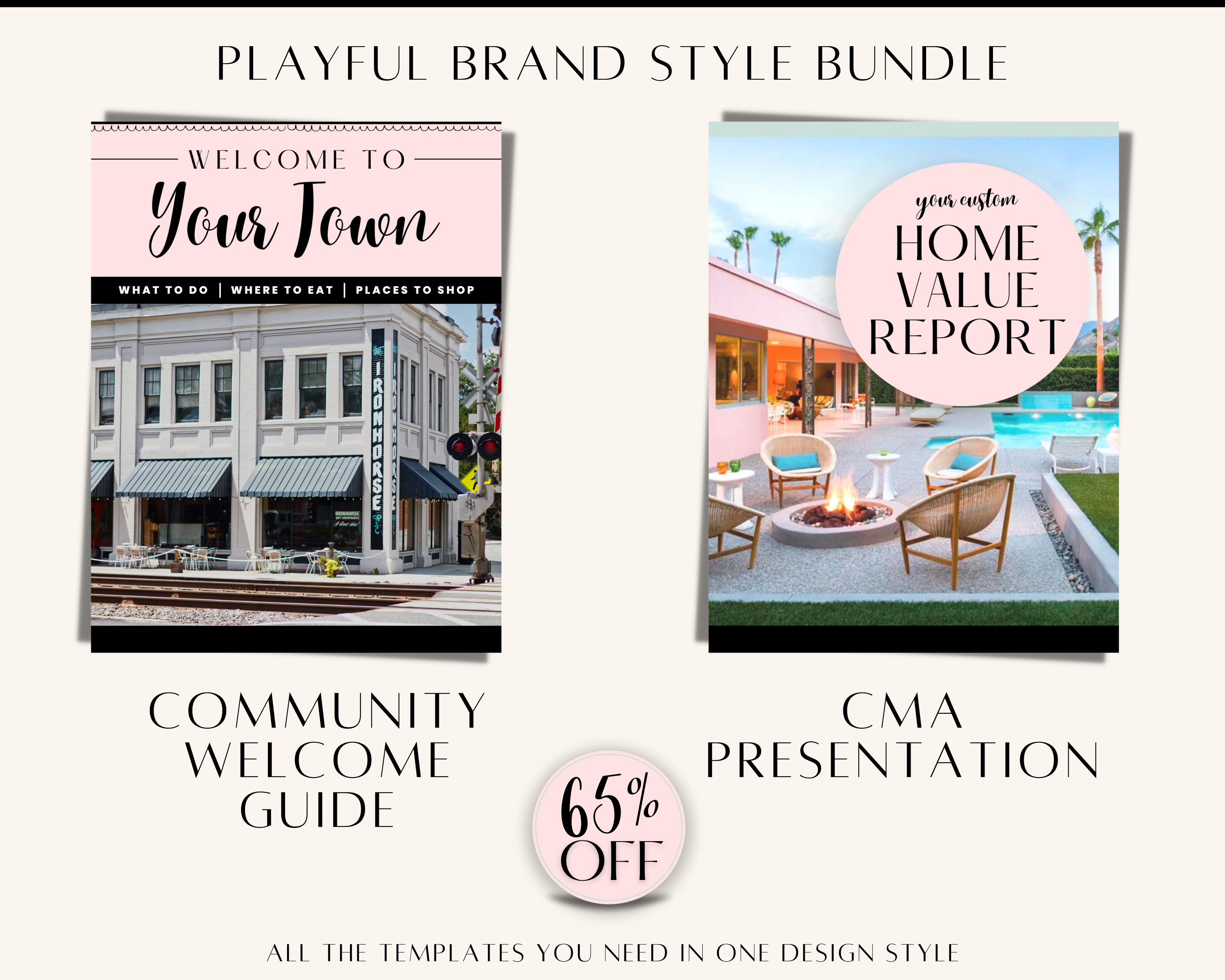 Playful Design Bundle 1 - Real Estate Bundle