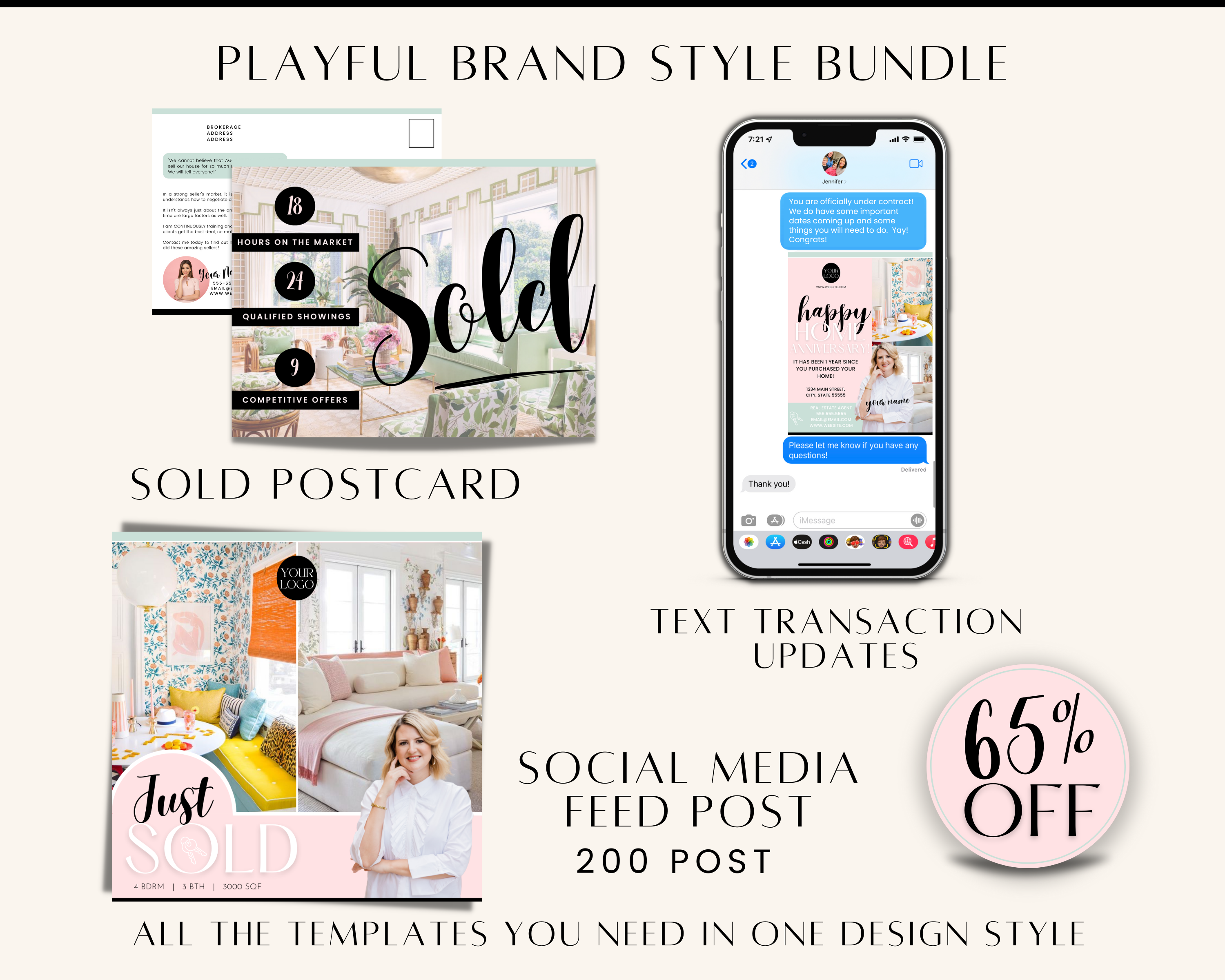 Playful Design Bundle 1 - Real Estate Bundle