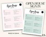 Playful Open House Sign-In Set 2