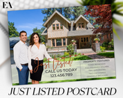 Real Estate Template – Real Estate Postcard 6 - Just Listed