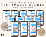 Real Estate Text Message Images Pink Real Estate Template