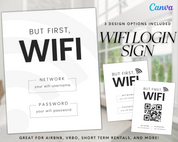 Real Estate Template – Airbnb Wifi Sign